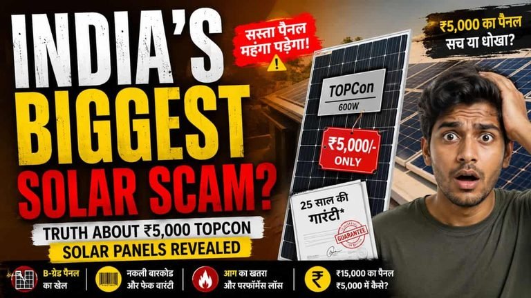 India's Biggest Solar Scam 2026